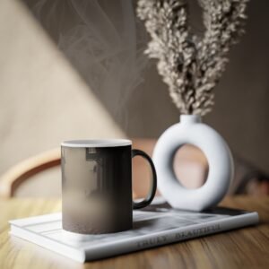 Spalvą keičiantis magiškas puodelis Kavos miestas